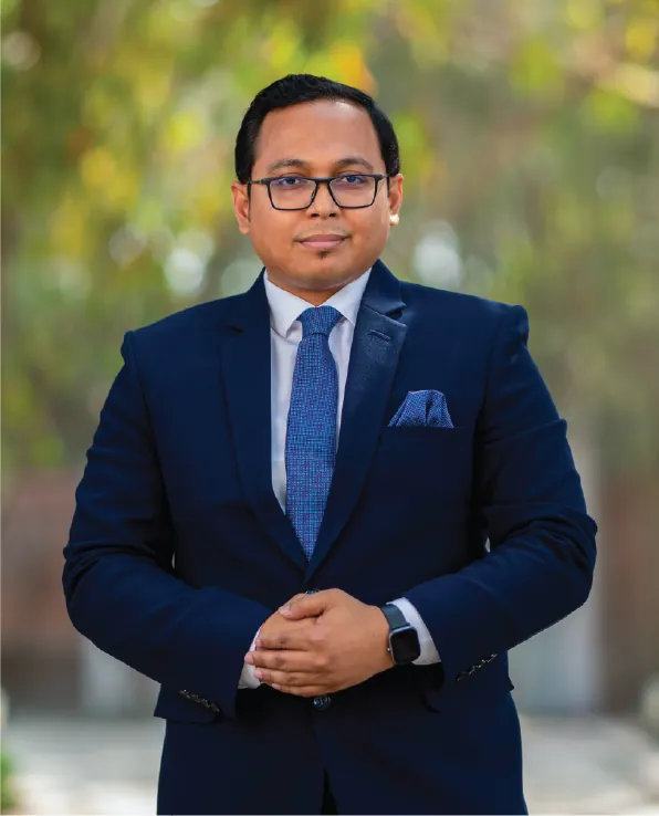 Portrait of Barrister M Ibrahim Khalil