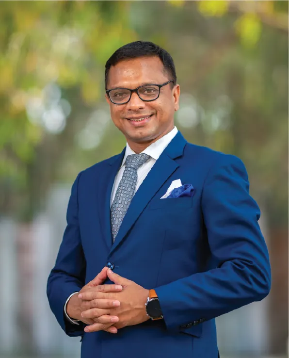 Portrait of Suman Kumar Kundu